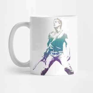 Bruce Springsteen // Vintage Guitarist Music Mug